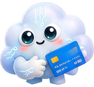 Cloudy gestionando un pago online